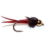 Basics Collection - Bead Head Nymph Assortment 10 Flies #10-16