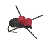 Trout Fly Assortment - Premium Terrestrial Flies - 24 Essential Hoppers, Ants and Beetles with Fly Box