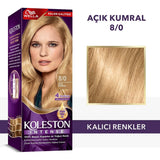 Wella Koleston Intense Hair Dye - Long-Lasting Color with Argan Oil, 100% Grey Coverage