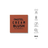 Pastel Profashion Cream Blush: Natural, Buildable, Long-Lasting Color - Cruelty, Paraben & Gluten-Free Formula