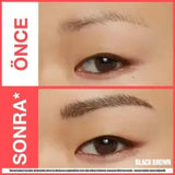 Maybelline 2-in-1 Black Brown Eyebrow Pen & Setting Gel: Define, Shape & Hold All Day. Long-Lasting Brow Definer & Shaper