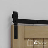 J-Strap Heavy Duty Bifold Barn Door Hardware Kit | 4-Door Biparting
