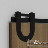 Rustic Horseshoe Barn Door Hardware Kit