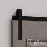 J Strap Heavy Duty Sliding Barn Door Hardware Kit