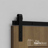 Classic J-Strap Barn Door Hardware Kit