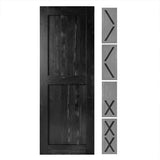 Classic Single Barn Door Kit | Brushed Nickel Hardware