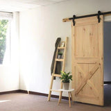 Twig Black Single Track Barn Door Hardware Kit