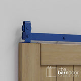 J Top Mount Heavy Duty Bifold Barn Door Hardware Kit | 4 Door One Way