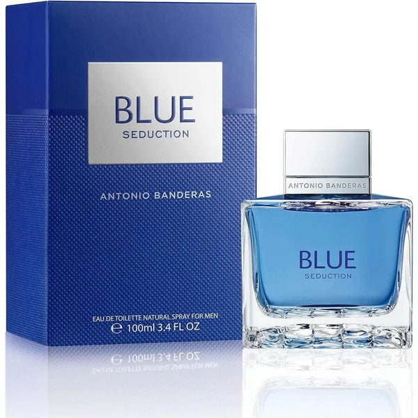 Blue Seduction By Antonio Banderas For Men 3.4oz EDT Spray