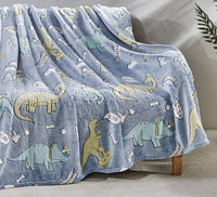 Cozy Festive Holiday Throw Blanket 50" x 60"