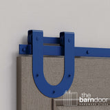 Horseshoe Heavy Duty Sliding Barn Door Hardware Kit