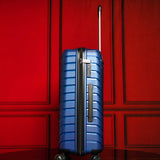 20-inch Blue Carry-On Hardcase Roller Luggage