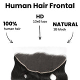 Body Wave 13x6 HD Lace Human Hair Frontal