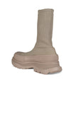 Alexander Mcqueen Men Graffiti Tread Slick Boots
