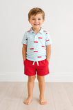 Boys Block Party S/S Polo