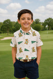 Boys Golfing Bears S/S Polo