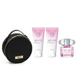 Bright Crystal By Versace For Women 4Pcs Set EDT Spray