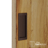 Barn Door Square Corner Flush Pull