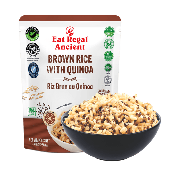 EAT REGAL GOURMET - BROWN RICE WITH QUINOA