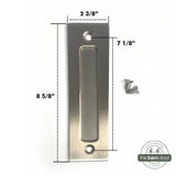 Flush Barn Door Handle
