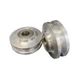 Modern Metal Barn Door Wheels