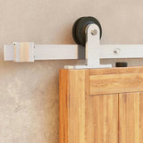 Classic Single Barn Door Kit | Brushed Nickel Hardware