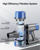 Buture VC50 Blue Cordless Vacuum Cleaner | 450W 33KPA