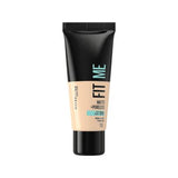 Maybelline Fit Me Matte + Poreless Foundation - 110 Porcelain: Oil Control, Pore Minimizing, Natural Finish, Long Lasting Coverage