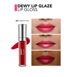 Flormar Dewy Lip Glaze High-Shine Lip Gloss 009 Vibrant Red