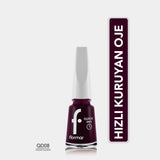 Flormar Quick Dry Nail Polish 008 Tender Salmon Fast Drying