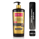 Bioblas Professional Black Garlic Shampoo for Hair Loss - 33.81 fl oz Nourishing Daily Use