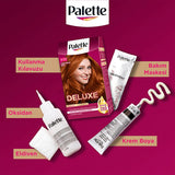 Palette Deluxe Intense Copper Hair Dye 7-77 - Long-Lasting, Nourishing Hair Color