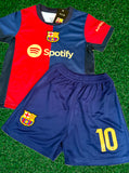 Lionel Messi Barcelona Soccer Jersey Kids Toddler & Youth Sizes