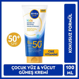 Nivea Sun Kids SPF 50+ Face & Body Sunscreen 100 ml