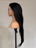 Boss Flow – Brazilian Straight Lace Front Wig (Natural Black)