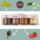 Artigiani dei Sapori, 4 Pack, Bruschetta Set "La Bruschetteria", each 1.3oz (36g)