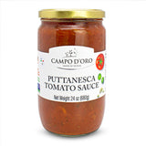 Campo D'Oro, Puttanesca Tomato Sauce, 24 oz