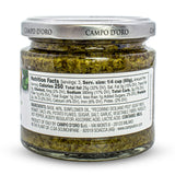 Campo D'Oro, Basil Pesto with Pecorino, 6.35 oz