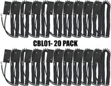 Anderic CBL01 Universal Coiled Security Cable Tether for Compatible Anderic Remote Controls and Small Handheld Tools