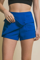 “Bratty Behavior” Azure Vertigo Skorts