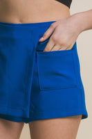 “Bratty Behavior” Azure Vertigo Skorts