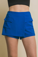 “Bratty Behavior” Azure Vertigo Skorts