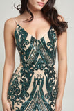 Art Deco Sequins Maxi Dress