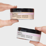 Pastel Loose Face Powder - Sebum Control, Blue Light Protection & Long Lasting Matte Finish - Transparent Setting Powder