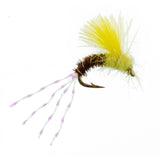 CDC Pale Morning Dun Emerger PMD Fishing Fly - 12 Flies Size 16