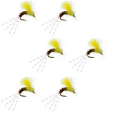 CDC Pale Morning Dun Emerger PMD Fishing Fly - 6 Flies Size 18