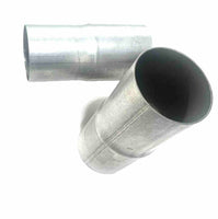 (2) 2 3/4" ID to 2 3/4" OD X 6" Length Stainless Coupler Exhaust Pipe Connector Adapter 304 Stainless Steel