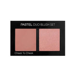 Pastel Profashion: Hot Pink Blush Set - Dual Cheek Color for Vibrant & Playful Makeup Looks