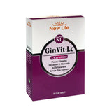 New Life GinVit-Lc 30 Film Tablet - Energy Boosting Dietary Supplement with Ginseng and Multivitamins