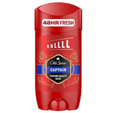 Old Spice Captain XL Men's Deodorant Stick: 48-Hour Odor Protection, Aluminum-Free, No Stains - Long Lasting Fragrance (2.87 fl oz)